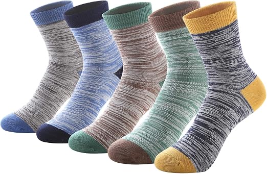 Cotton Crew Sock Pack - جوارب قصيرة للأولاد من القطن بتصميم