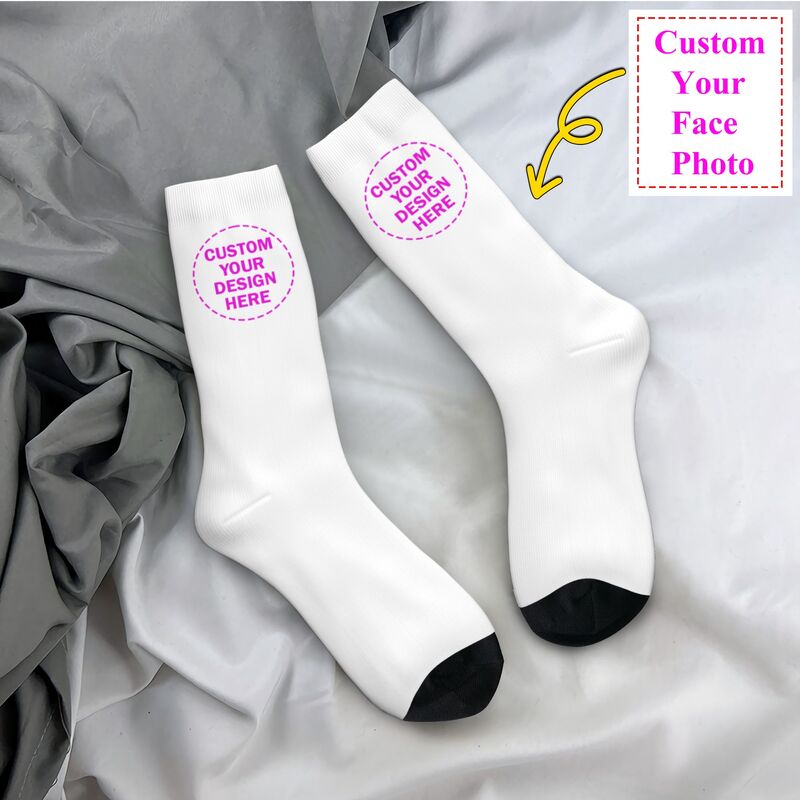 Dress Sock Men - تخصيص شعار الصورة المخصص النص الرجال