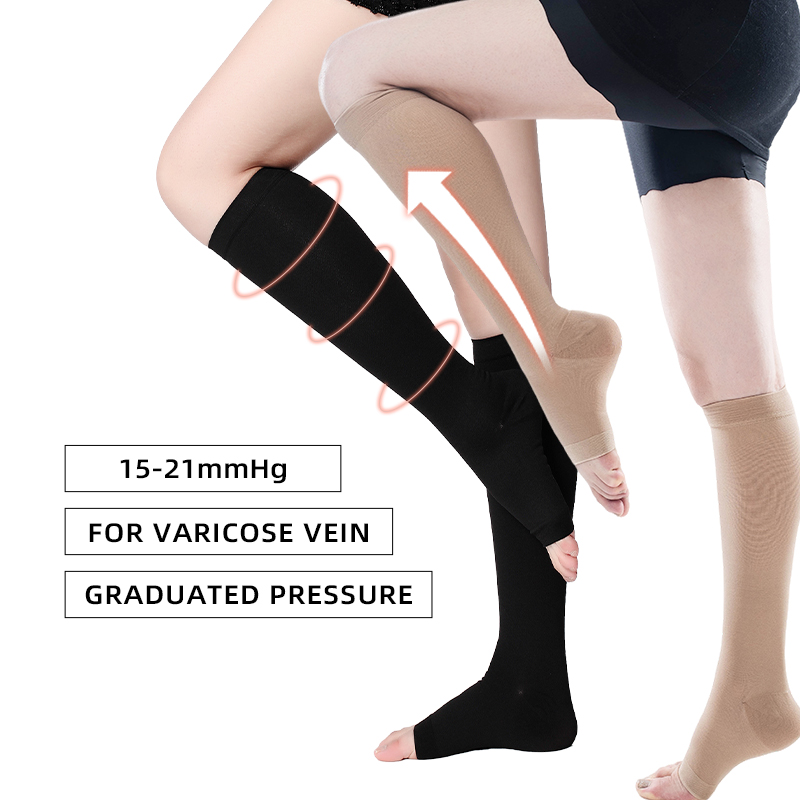Compression Sock Medical - S-5XL 2 قطعة/زوج ضغط الطبية العجل