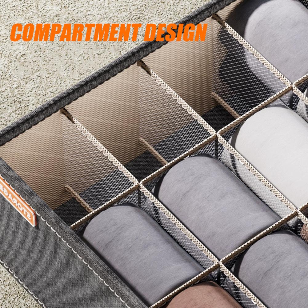 منظم أدراج الجوارب بـ 20 خانة، - مراجعة Sock Organizer Tray وسعره