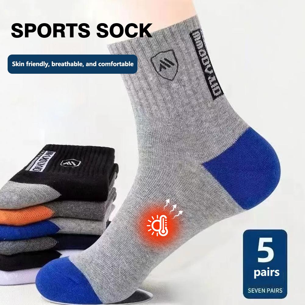 5 أزواج من الجوارب الرجالية ال - مراجعة Cotton Crew Sock Pack وسعره