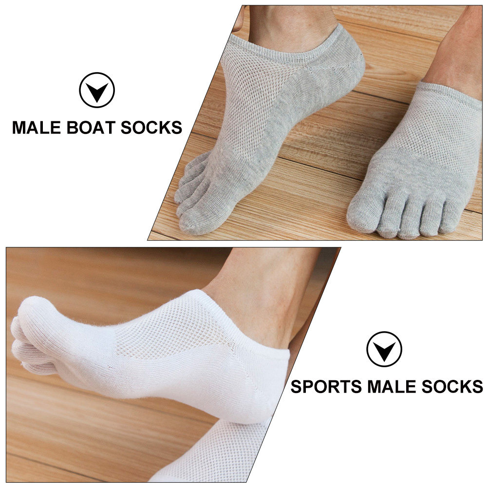 5 أزواج من الجوارب القطنية الص - مراجعة Invisibility Sock Loafer وسعره