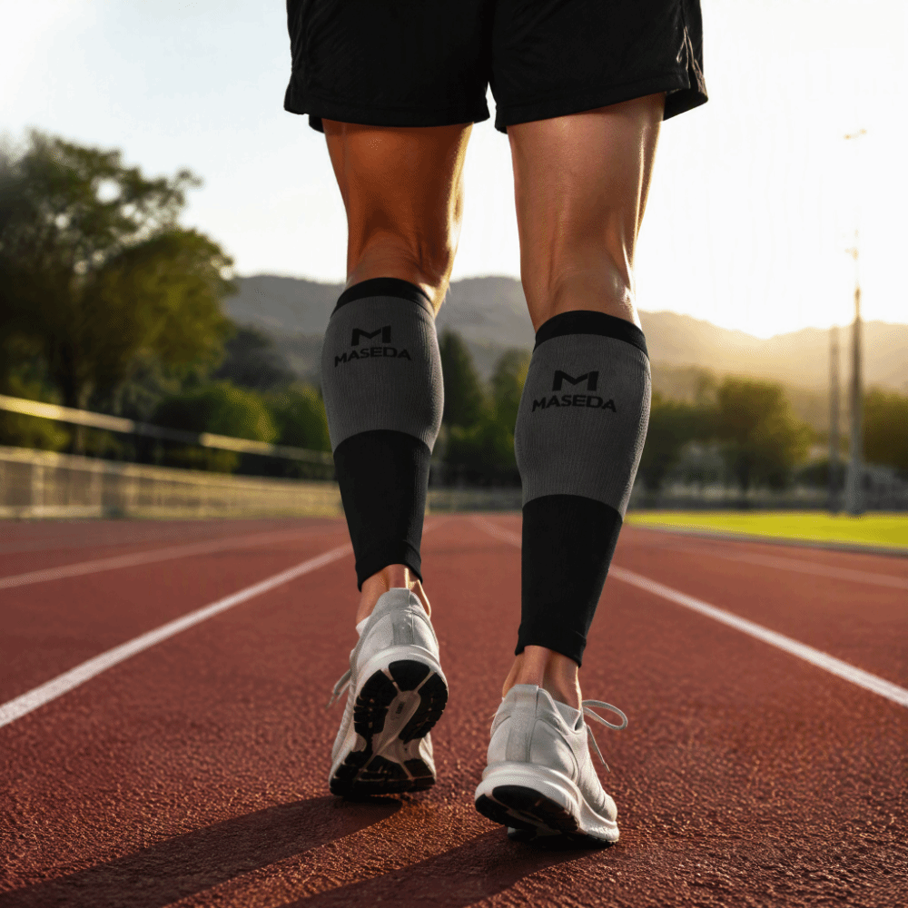 جوارب ضاغطة مرنة من قماش سباند - مراجعة Compression Sleeve Calf وسعره