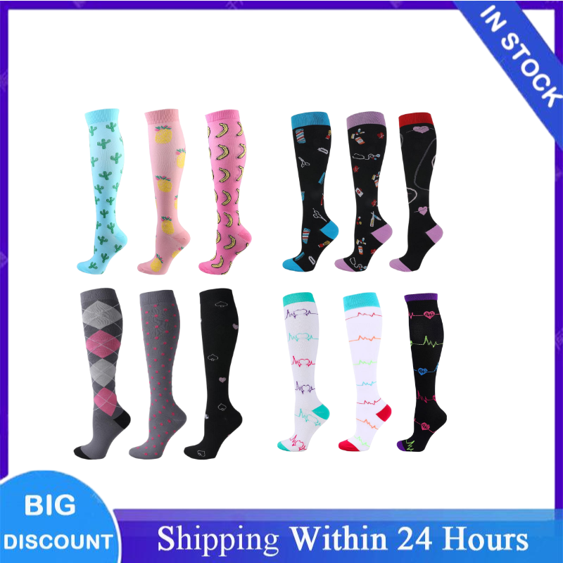 3 أزواج/عبوات من الجوارب الضاغ - مراجعة Cotton Crew Sock Pack وسعره