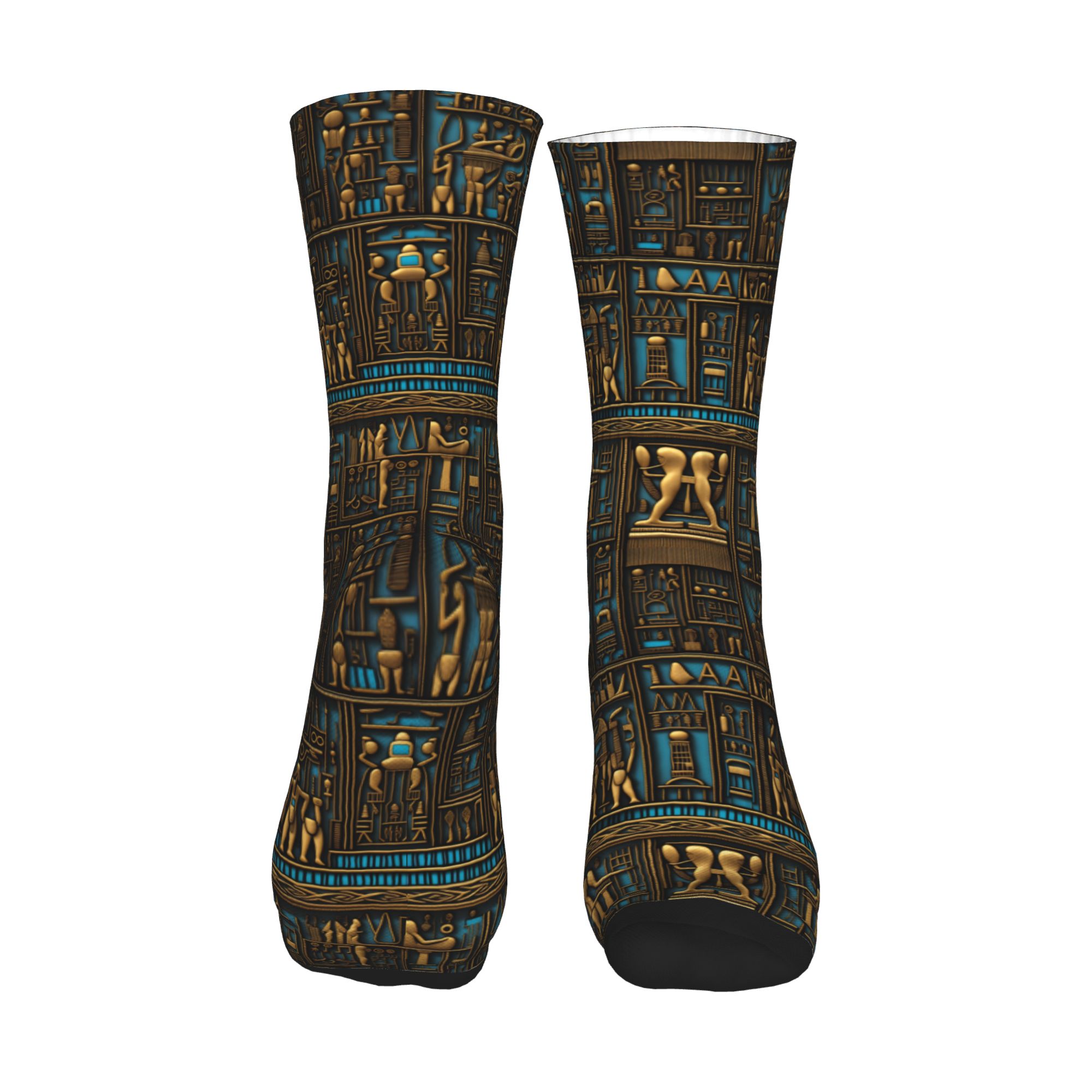 جوارب رجالية مضحكة بنمط فن اله - مراجعة Dress Sock Men وسعره