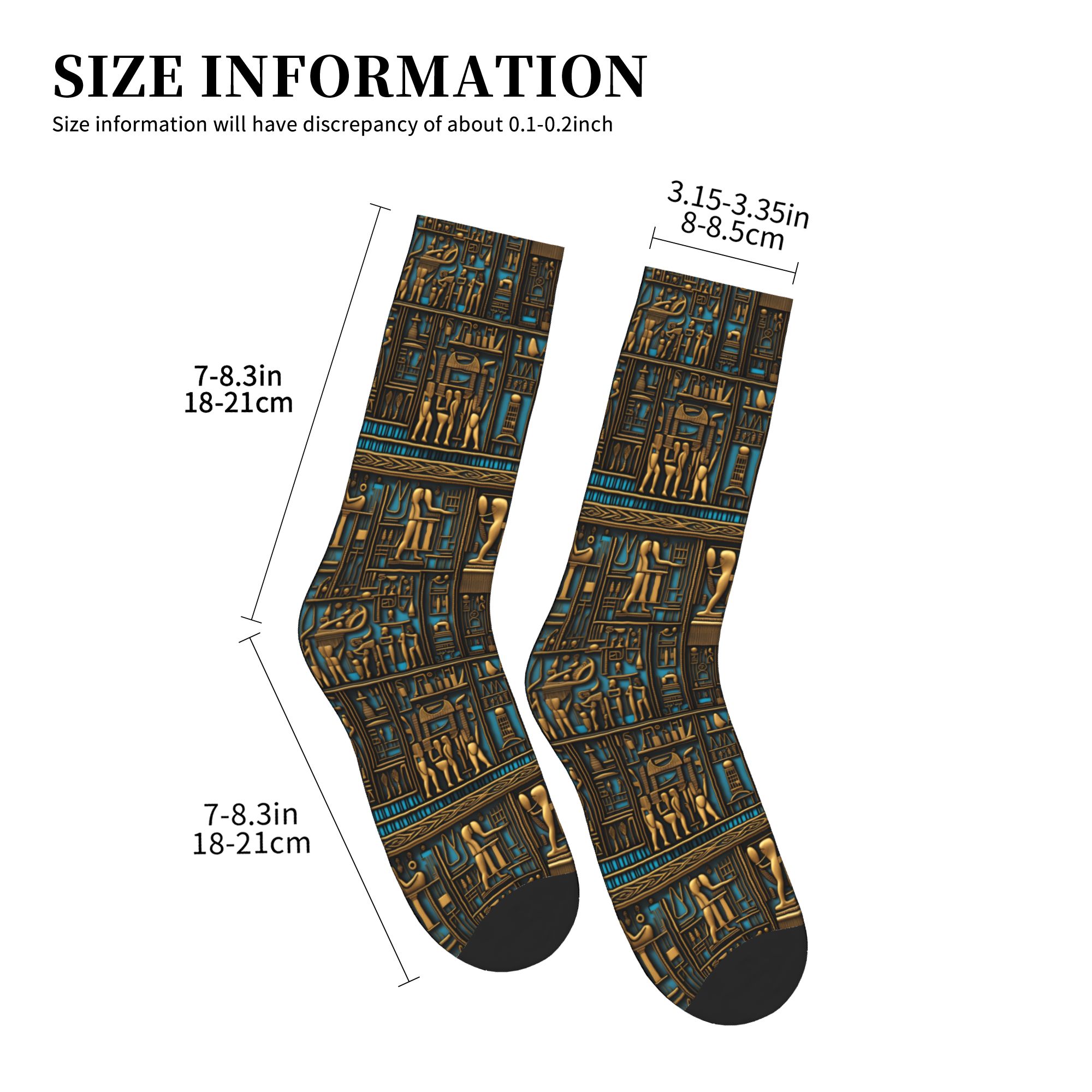 جوارب رجالية مضحكة بنمط فن اله - مراجعة Dress Sock Men وسعره