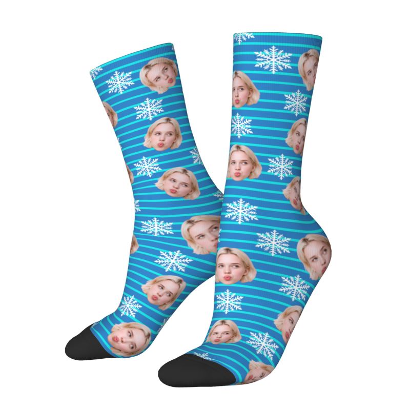 عيد الميلاد وجه صور شخصية مخصص - مراجعة Dress Sock Men وسعره