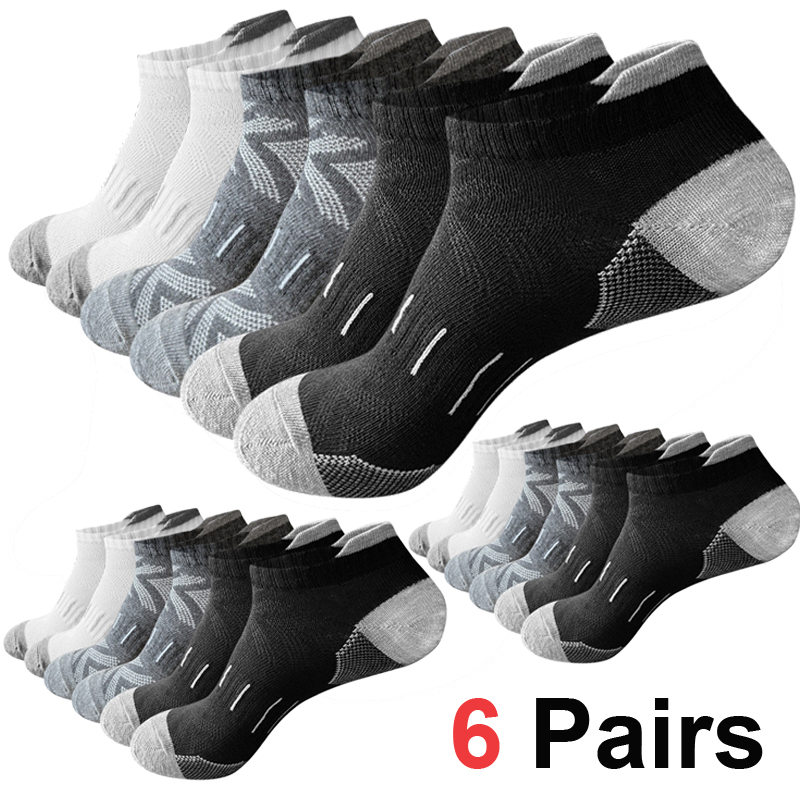 6/12 أزواج من الجوارب الرياضية - مراجعة Athletic Sock Cushion وسعره
