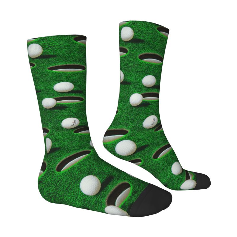 جوارب رياضية خضراء مخصصة للجول - مراجعة Dress Sock Men وسعره